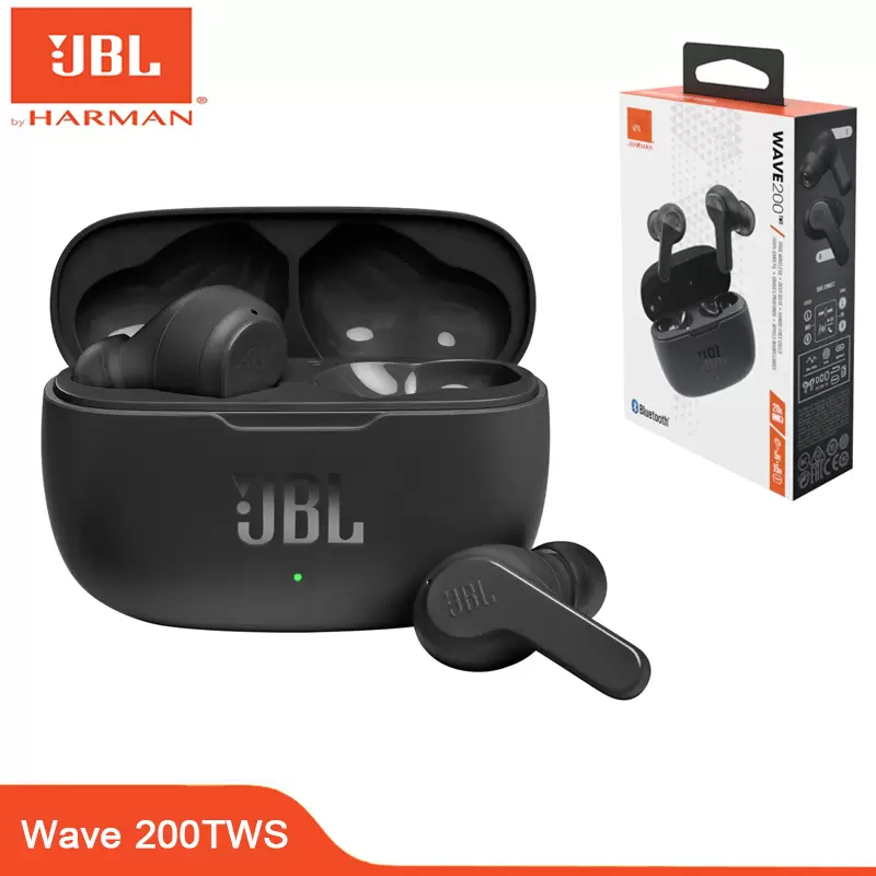 JBL WAVE 200TWS True Wireless Earbuds with Built-in Microphone